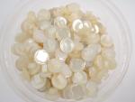100 x 11mm Ivory White Clover Shank Sewing Buttons