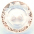 15mm Crystal Pattern Peach Sewing Button