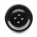 22mm Sewing Button Black 4 Hole