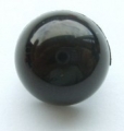 12mm Dome Shank Black Sewing Button