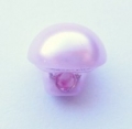 8mm Half Ball Pearl Pink Sewing Button