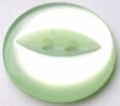 11mm Fisheye Light Green Sewing Button