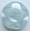 11mm Winegum Light Blue Sewing Button