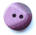 20mm Chunky Two Tone Maroon Sewing Button