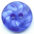 13mm Swirl Royal Blue Sewing Button