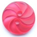 13mm Swirl Red Sewing Button