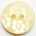 13mm Flower Cream Sewing Button