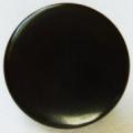 14mm Black Plain Shank Sewing Button