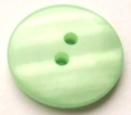 15mm shadow stripe Light Green Sewing Button