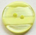 12mm Stripe Lemon Sewing Button