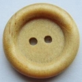 18mm Wood Round Sewing Button