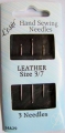 Leather Sewing Needles Size 3-7