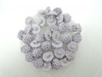 36 X 13mm Dome Lilac Shank Sewing Buttons