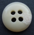 15mm Aran Beige Cream 4 Hole Sewing Button