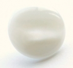 11mm Dome Shadow Shank White Sewing Button