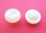 11mm Dome Pearl Cream Shank Sewing Button