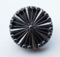 18mm Black Silver Shank Sewing Button