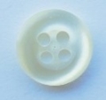 10mm Cream 4 Hole Sewing Button