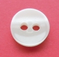 Tiny Cream Shadow Stripe Sewing Button 9mm