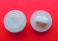 13mm Pearl White Shank Sewing Button