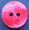 13mm Marble Red Sewing Button
