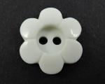 16mm White Daisy Novelty Sewing Button