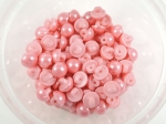 11mm Pink Half Ball Shank Sewing Button