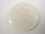 35mm Large Big Huge Laser Etched Iridescent Cream Sewing Button