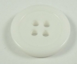18mm White 4 Hole Sewing Button