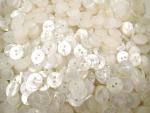 100 x 12mm Marble White Sewing Buttons