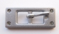 Belt Buckle Metal 6mm Grey