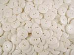 100 x 20mm 2 Hole White Sewing Buttons Wholesale Buttons