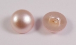 11mm Half Ball Pearl Pink Shank Sewing Button