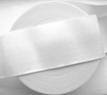 Woven Elastic White 75mm Wide