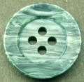 50 x 19mm Marble Green 4 Hole Buttons