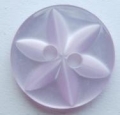 100 x 11mm Star Center Lilac Sewing Buttons