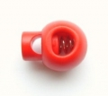 Round Cord Stopper Toggle 19mm Red