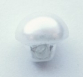 8mm Half Ball Pearl White Sewing Button