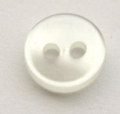 100 x 9mm White Shirt Sewing Buttons