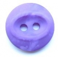 15mm Oval Stripe Purple Sewing Button