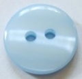 15mm Shadow Stripe Light Blue Sewing Button