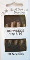 Betweens Sewing Needles Size 5-10