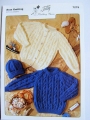Aran Knitting Pattern 7215