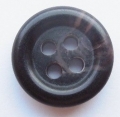 14mm Aran Chocolate Brown 4 Hole Sewing Button
