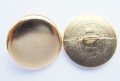 20mm Metal Button Blazer Gold