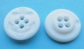15mm Round White Anchor 4 Hole Sewing Button