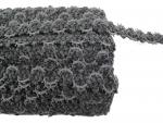 Black Braid Gimp 20mm Trimmings Upholstery Furnishing Edging Trim