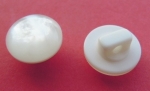 9mm Dome Pearl Cream Shank Sewing Button