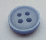 11mm Light Blue Sewing Button 4 Hole
