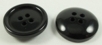 25mm Sewing Button Black 4 Hole 6041